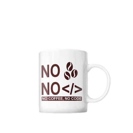 Šolja No coffee, no code