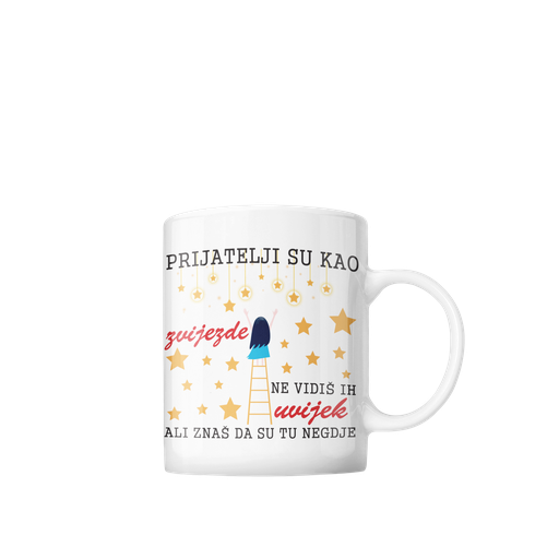 Šolja Prijatelji su kao zvijezde